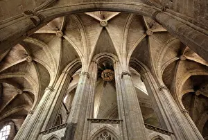 Ambulatory: Ceiling of the ambulatory surrounding the apse