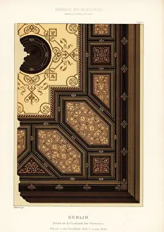 Ernst Ewald: Ceiling in the billiard hall of Germania, Berlin