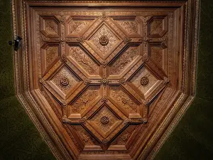 Owed: Ceiling, Cabinet Vert, Chateau de Chenonceau