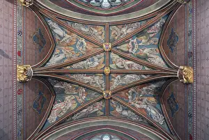 Hermetic: Ceiling, Chapel, Palais Jacques Coeur, Bourges, France