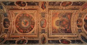 Trinite: Ceiling, Chapel of the Trinity, Chateau de Fontainebleau