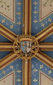Bosse: Ceiling, Chapelle Saint-Calais, Chateau Royal de Blois