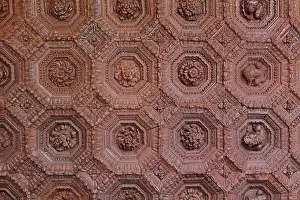 Reales: Ceiling, Charles V Ceiling Room, Mudejar Palace