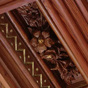 Ceiling, Dining room, El Capricho de Gaudi, Comillas