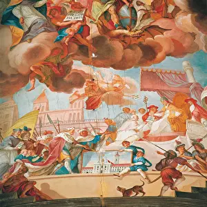 Dominicans: Ceiling fresco