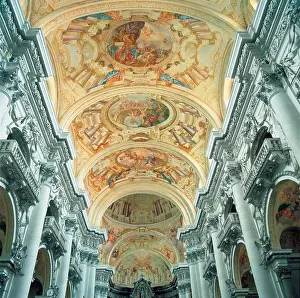 Carlone: Ceiling frescos in Saint Florian