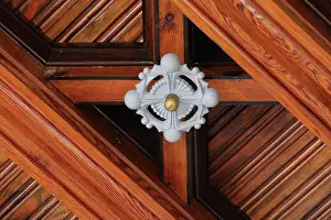 Gaudis: Ceiling, Main bedroom, El Capricho de Gaudi, Comillas