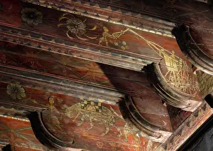 Coffered: Ceiling, Palais des Archeveques