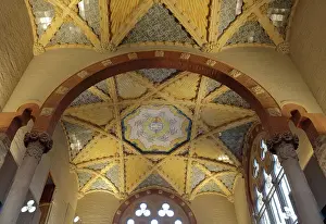 Guinardo: Ceiling, Pau Gil Room, Administration Pavilion