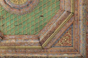 Berat: Ceiling, Prayer Hall, Helveti Tekke, Berat, Albania