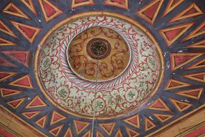 Koranic: Ceiling, Prayer Hall, King Mosque, Berat, Albania