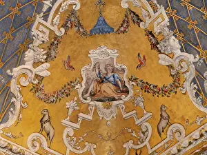 Savoia: Ceiling, Sala delle Quattro Stagioni, Palazzo Madama