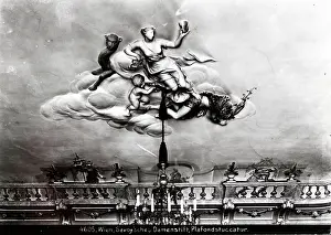 Johannesgasse: Ceiling stucco work in Savoysches Damenstift in Vienna