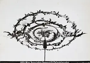 Johannesgasse: Ceiling stucco work in Savoysches Damenstift in Vienna