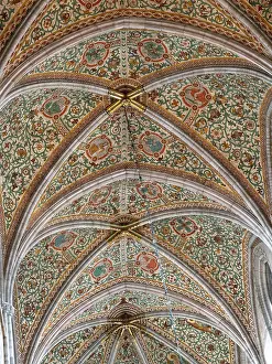 Uppsala: Ceiling, Uppsala Cathedral, Uppsala, Sweden