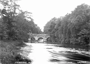 Kildare: Celbridge Old Bridge and R. Liffey, Co. Kildare