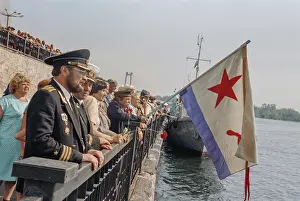 Embankment: Celebration of 300th Russian Fleet Anniversary