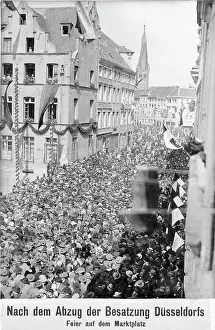 Duesseldorf: Celebration of the abolition of the Rhineland