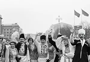 Celebratory: Celebration of anniversary of Great October Revolution