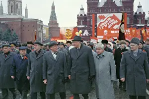 Mossovet: Celebration of Anniversary of October Revolution