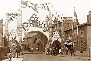 Northwich: Celebration Arch, Northwich