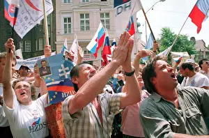 Jana: Celebration - declaration of independence - Bratislava