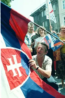 Jana: Celebration - declaration of independence - Bratislava