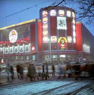 65th: Celebration of Great October Revolution in Moscow, 1982
