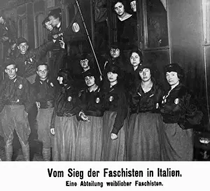 Succeeded: Celebration of Italian Fascists after the March on Rome