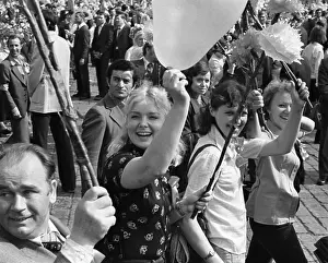 Demonstrators: Celebration of May 1