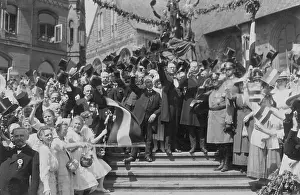 Remained: Celebration on the occasion of the referendum in Schleswig