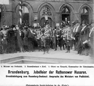 Hussars: Celebration of the Rathenow Hussars, 1905