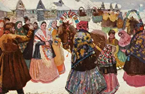 Tretiakov: Celebration in a Russian village