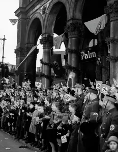 Troopers: Celebrations of the annexation of Austria, 1938
