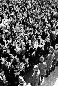 Hysteria: Celebrations in Berlin after the annexation of Austria, 1938
