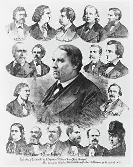 Neilson: Celebrities of the great trial Theodore Tilton vs. Henry War