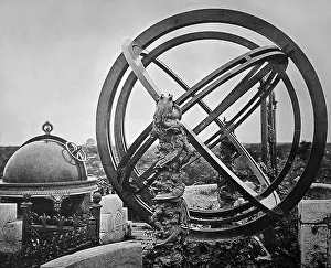 Armillary: Celestial globe, Peking (Beijing) Observatory, China