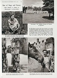 Celia: Celia Johnson at home