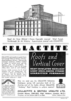Coverings: Cellactite Hangar Roofs & Coverings