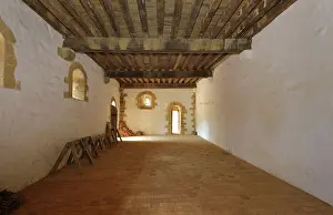 Seigneurial: Cellar, North Range, Chateau de Guedelon, Treigny