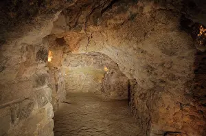 Cellar and quarry, castle of Chateau-Thierry