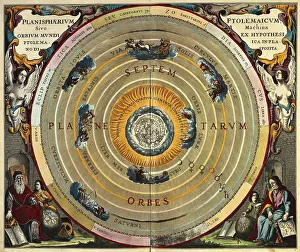 Heliocentric: CELLARIUS, Andreas (1596-1665). Atlas Coelestis