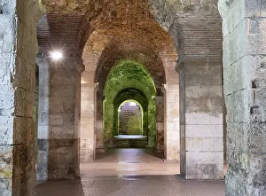 Diocletians: Cellars, Diocletian's Palace, Split, Croatia