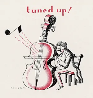 Tunes: CELLIST TUNES UP 1931