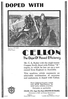 Comper: Cellon Aircraft Fabric Dope - Comper Swift
