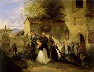 Freidrich: At the Cemetery