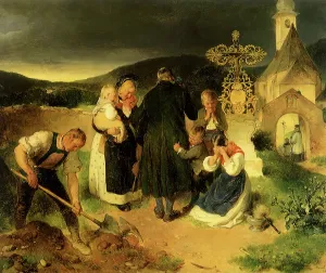 Peder: At the Cemetery; Funeral of the Mother