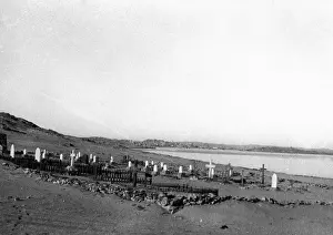 Luederitz: Cemetery in Luederitz Bay, 1936