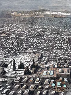 Markers: The Cemetery at Mecca, Saudi Arabia