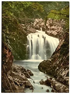 Llanberis: Cennant Mawr, Lower Fall, Llanberis, Wales